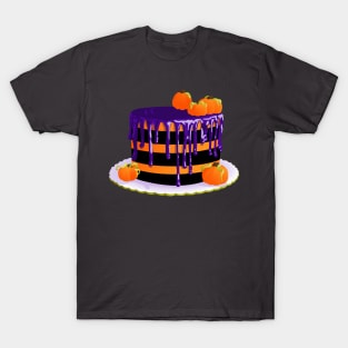 Another Striped Halloween Cake T-Shirt